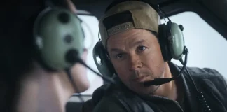 Mark Wahlberg nel film Flight Risk – Trappola ad alta quota.