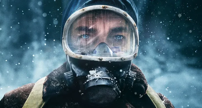 Una foto tratta dalla serie TV L'eternauta.