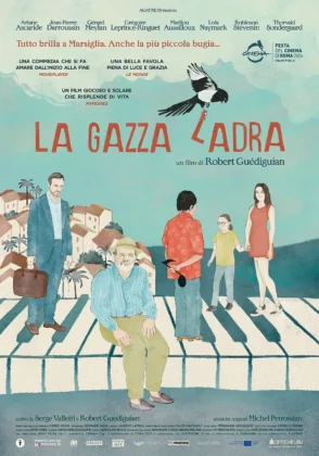 Il poster del film La gazza ladra.