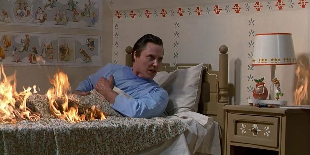Christopher Walken nel film La zona morta.