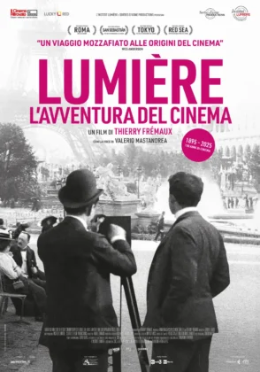 Il poster del documentario Lumi&egrave;re &ndash; L&rsquo;avventura del cinema.