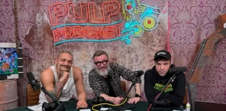 Fedez, Mr. Marra e Marco Masini nel podcast Pulp Podcast.