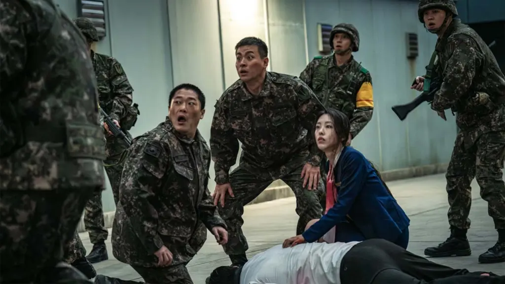 Una scena della serie TV Newtopia.