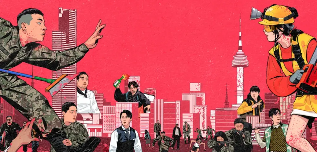 L'immagine di presentazione della serie Newtopia.