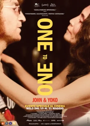 Il poster del docufilm One to One: John & Yoko.