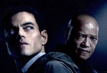 Rami Malek e Laurence Fishburne nel film Operazione Vendetta.