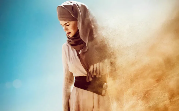 Nicole Kidman nel film Queen of the desert.