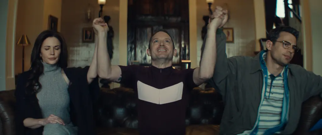 Elijah Wood in una scena del film The MOnkey.