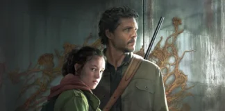 Pedro Pascal e Bella Ramsey nella serie The Last of Us.