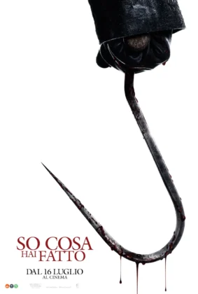 Il teaser poster dell'horror So cosa hai fatto.
