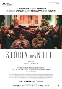 Il poster del film Storia di una notte.