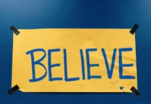 Beleive, una parola iconica della serie TV Ted Lasso.