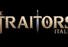 Il logo dello show Prime Video The Traitors Italia.