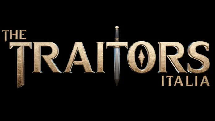 Il logo dello show Prime Video The Traitors Italia.