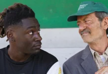 Rocco Papaleo nel film U.S. Palmese.