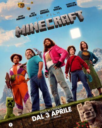 Il poster del film Un film MInecraft.