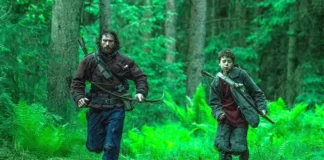 Aaron Taylor-Johnson nel film 28 anni dopo.