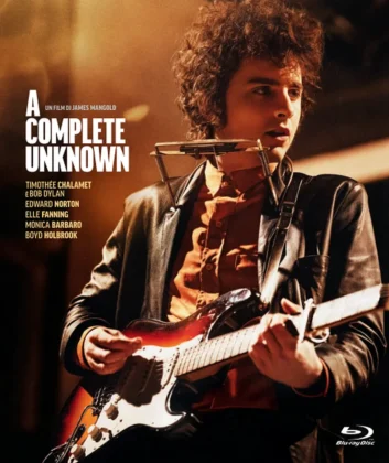 La versione blu-ray del film A Complete Unknown