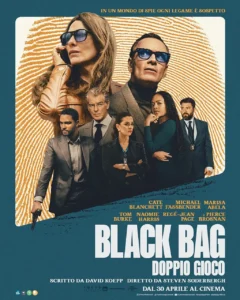 Il poster del film Black Bag: Doppio Gioco.