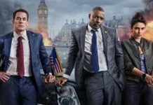 Idris Elba e John Cena nel film Capi di stato in fuga.