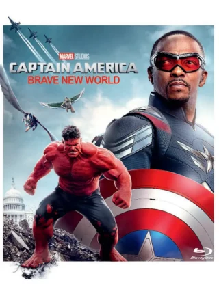 La versione blu-ray del film Captain America Brave New World.