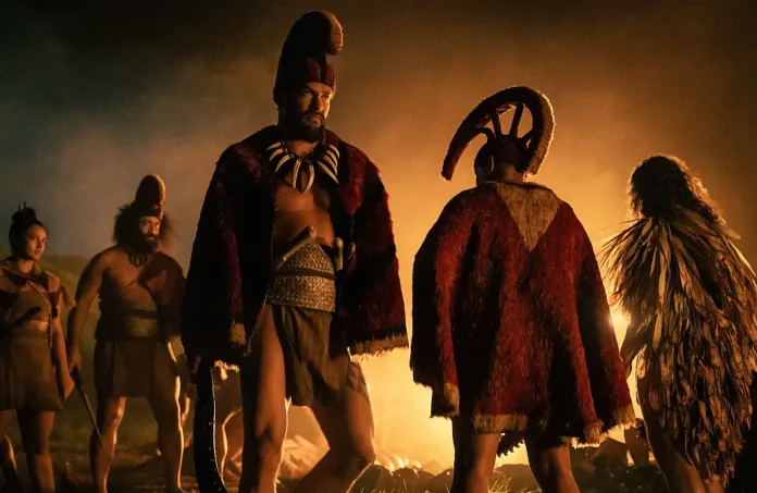 Jason Momoa nella serie TV Chief of a War.