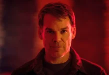 Michael C. Hall nella serie Dexter: Resurrection.