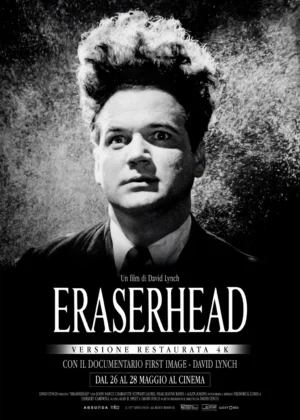 Il poster del film Eraserhead.