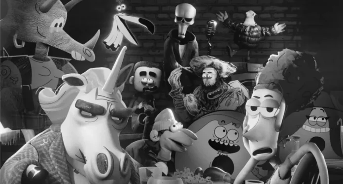 Una foto della serie TV Prime Video Il baracchino.