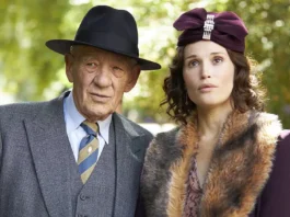 Ian McKellen e Gemma Arterton nel film Il Critico - Crimini tra le righe.