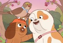 Una immagine della serie Lulu, la rinoceronte.