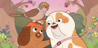 Una immagine della serie Lulu, la rinoceronte.