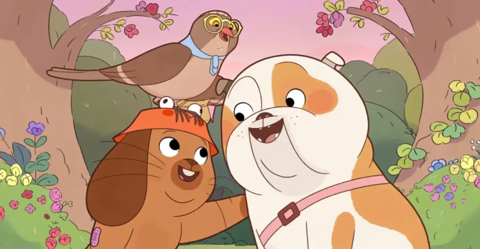 Una immagine della serie Lulu, la rinoceronte.