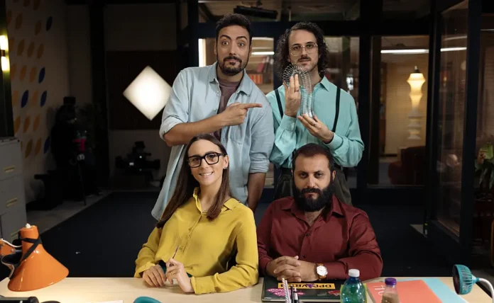 In foto i protagonisti della seconda stagione di Pesci piccoli.