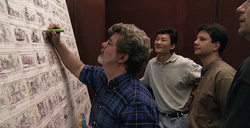 George Lucas nella seconda stagione di Light & Magic.