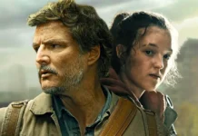 Pedro Pascal e Bella Ramsey nella serie TV The Last of Us.