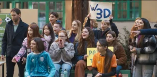 In foto i protagonisti della serie Netflix Riv4li.