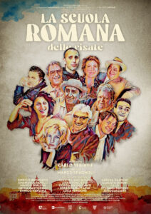 Il poster del documentario La scuola romana delle risate.