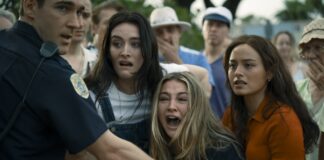 Una drammatica scena del film So cosa hai fatto.