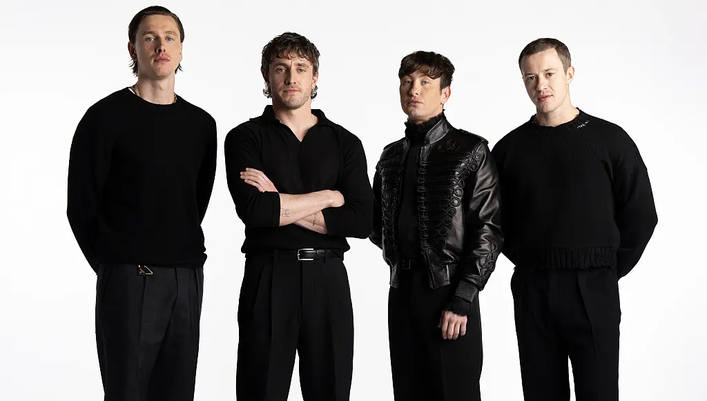 Gli attori protagonisti del film The Beatles.