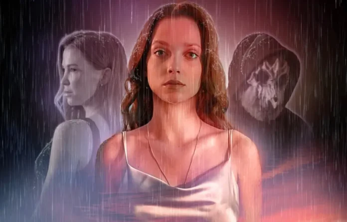 Monroe Cline nella locandina del film When it Rains in LA.