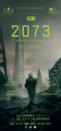 Il poster del film 2073.