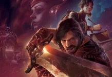 La key-art del videogioco Blades of Fire.