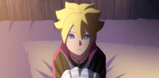 Una scena dell'anime Boruto: Naruto the Movie.