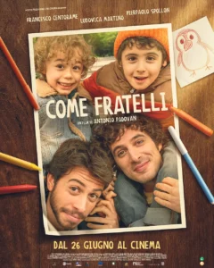 Il poster del film Come fratelli.