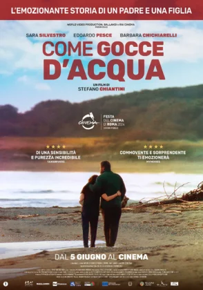 Il poster del film Come gocce d'acqua.