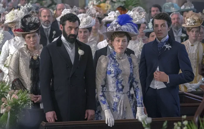 Una scena della terza stagione di The Gilded Age,