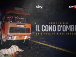 La locandina del podcast Sky il Cono d'ombra.