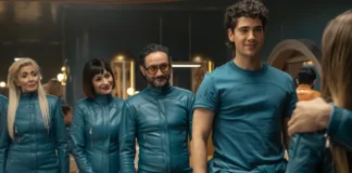 Una scena della serie TV Netflix Il rifugio atomico.