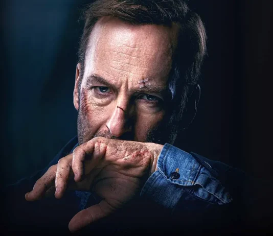 Bob Odenkirk nel manifesto del film Io sono nessuno 2.